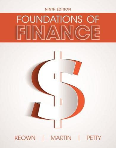 Foundations of Finance 9th 9E Arthur Keown