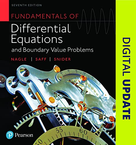 Fundamentals Of Diff Equations &amp; Boundary Value Prob