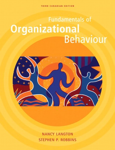 Fundamentals of Organizational Behaviour (3rd Edition)