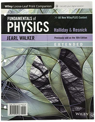Fundamentals of Physics: Extended (11th Edition)