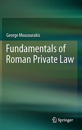 Fundamentals of Roman Private Law 2012e
