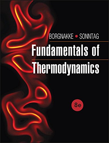 Fundamentals of Thermodynamics 8th Edition by Borgnakke