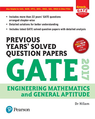 GATE 2017 Engineering Mathematics and General Aptitude Previous Years' Solved Question Papers