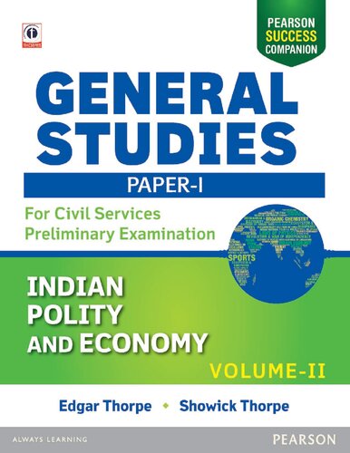 General Studies for Civil Services Preliminary Examination Vol II Indian Polity and Economy