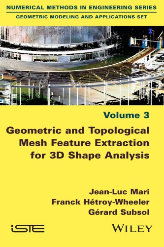 Geometric and Topological Mesh Feature Extraction for 3D Shape Analysis