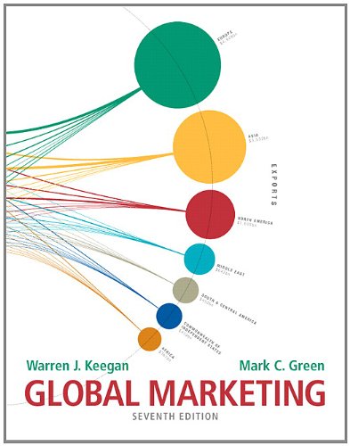 Global Marketing 7th 7E Warren Keegan Mark Green