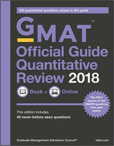 GMAT Official Guide 2018 Quantitative Review