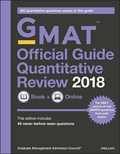 Gmat Official Guide Quantitative Review 2018