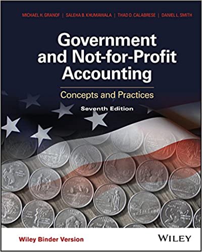 Government and Not-for-Profit Accounting: Concepts and Practices