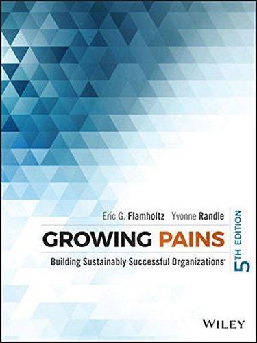 Growing Pains Building Sustainably Successful Organizations 5Th Edition