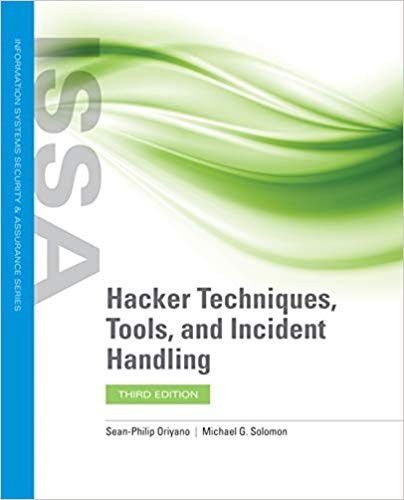 Hacker Techniques, Tools, and Incident Handling 3rd Edition