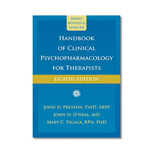 Handbook of clinical psychopharmacology for therapists Ã¢â‚¬â€œ 8th Edition
