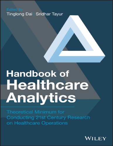 Handbook of Healthcare Analytics.