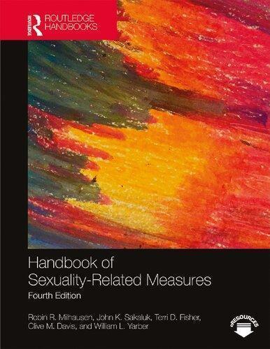 Handbook Of Sexuality Related Measures 4Th Edition