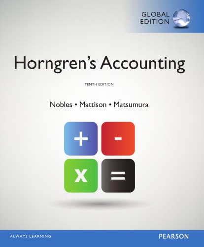 HorngrenÃ¢â‚¬â„¢s accounting