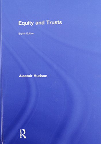Hudson?s Equity and Trusts (8th Edition)
