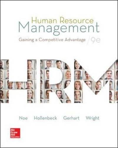 Human Resource Management 9th Edition by Raymond Noe