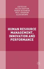 Human Resource Management Innovation And Performance