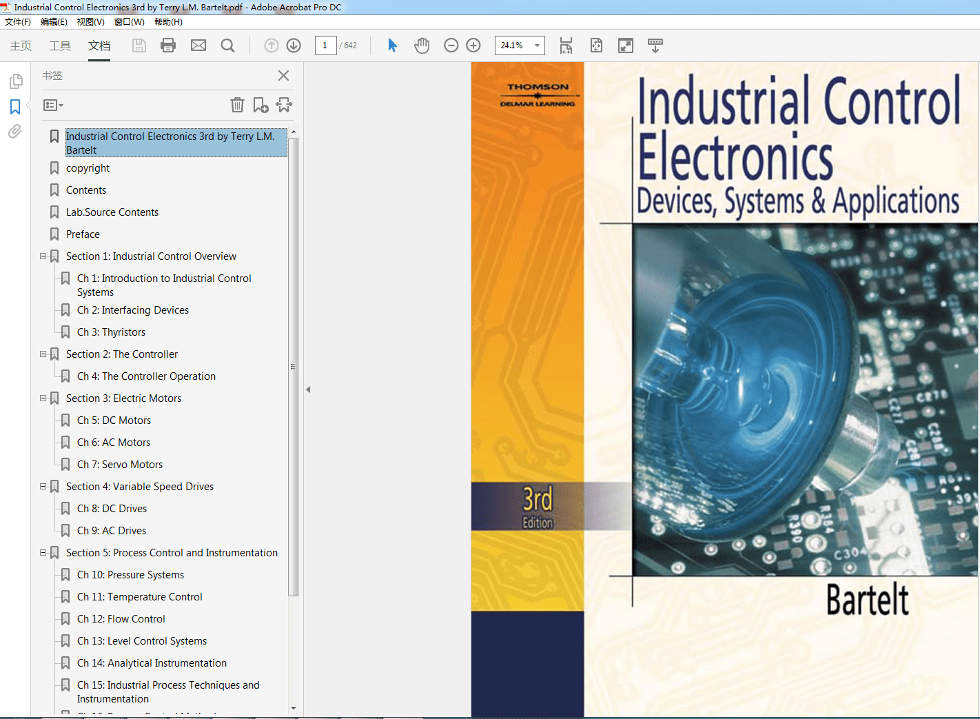Industrial Control Electronics 3rd by Terry L.M. Bartelt