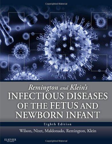 Infectious Diseases Of The Fetus And Newborn Infant 8Th Edition