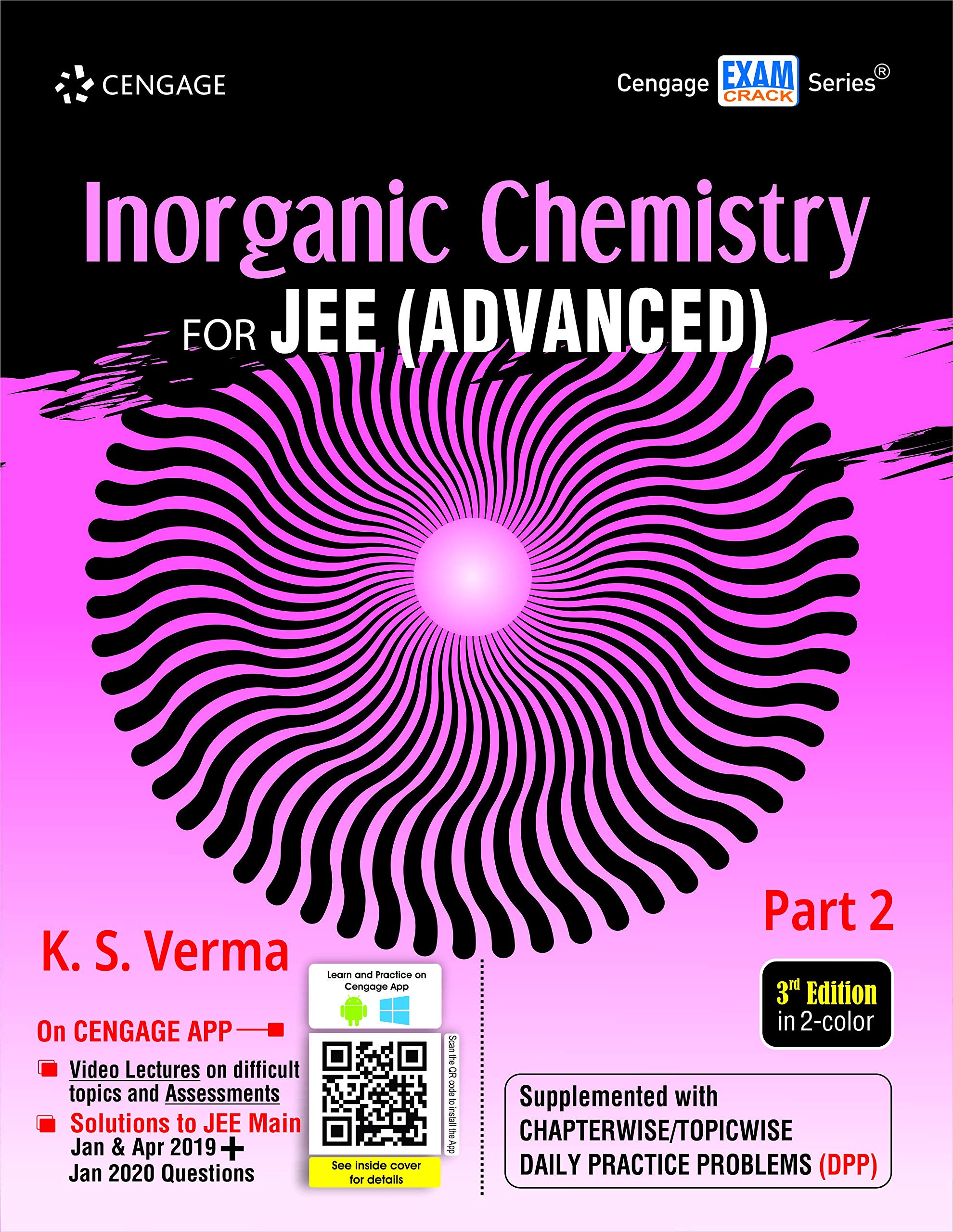 Inorganic Chemistry for JEE (Advanced): Part 2, 3rd edition