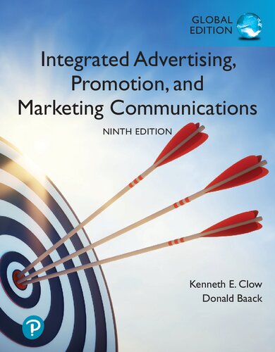 Integrated Advertising, Promotion, and Marketing Communications, Global Edition