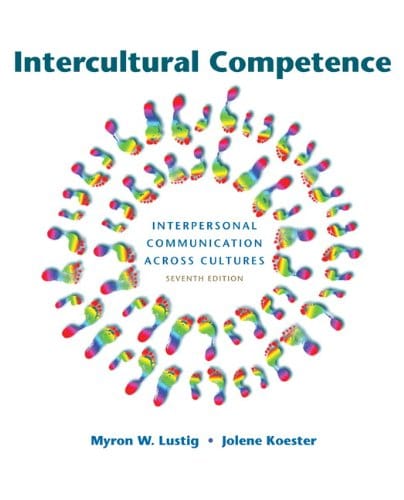 Intercultural Competence 7th Edition by Myron W Lustig