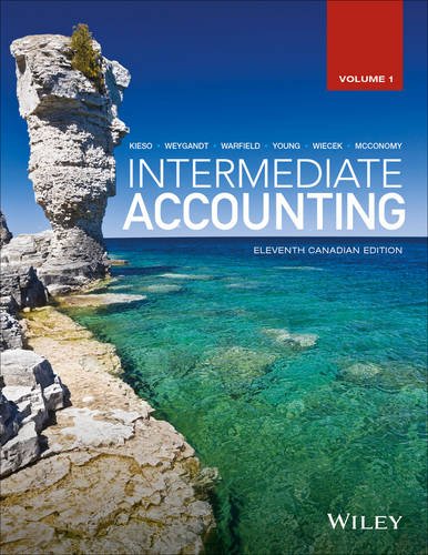Intermediate Accounting (11th Canadian edition) ? Volume I and II