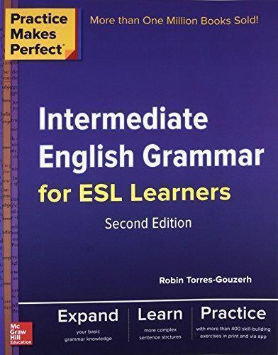 Intermediate English Grammar For Esl Learners 2Nd Edition