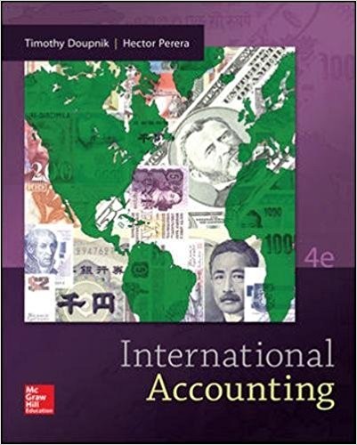 International Accounting 4th Edition by Timothy Doupnik