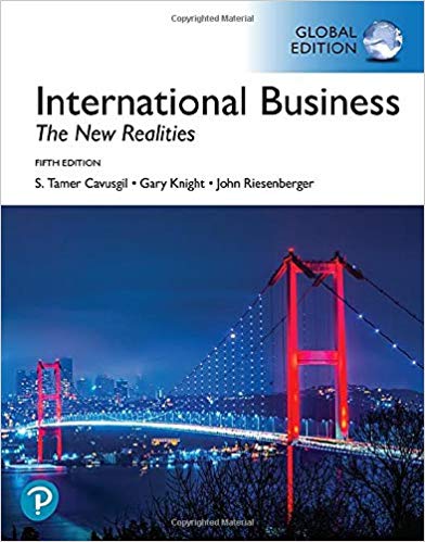 International Business: The New Realities, 5th Global Edition