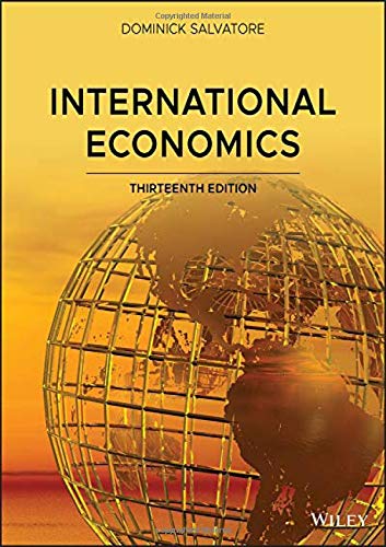 International Economics 13th Edition by Dominick Salvatore