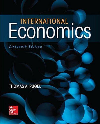 International Economics 16Th Edition