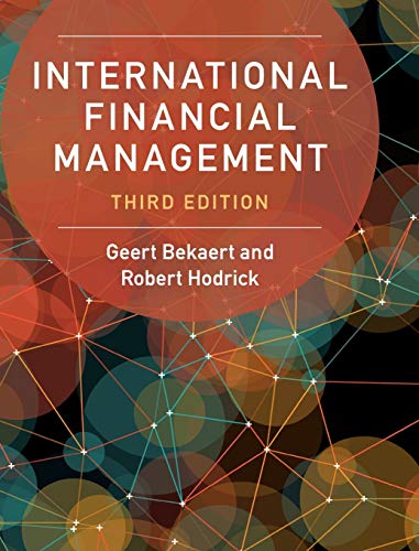International Financial Management Ã¢â‚¬â€œ 3rd Edition