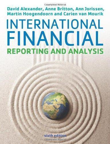 International Financial Reporting And Analysis 6Th Edition