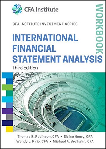 International Financial Statement Analysis (3rd edition) + Workbook
