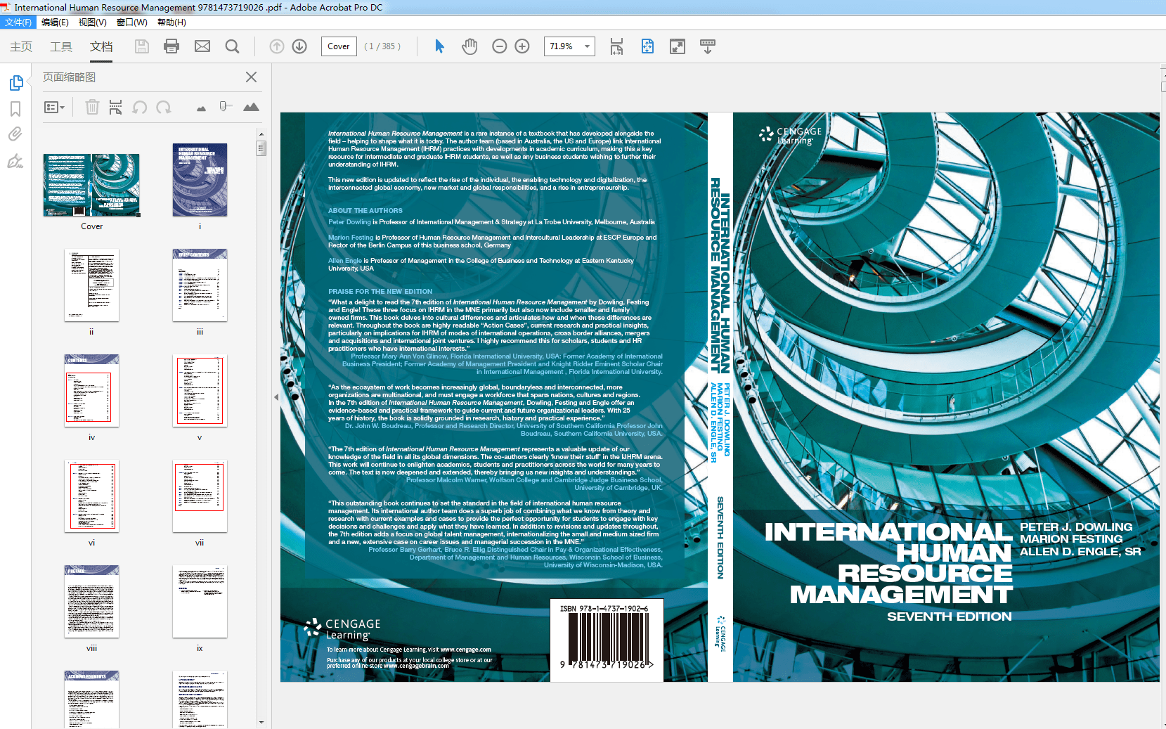 International Human Resource Management 7th