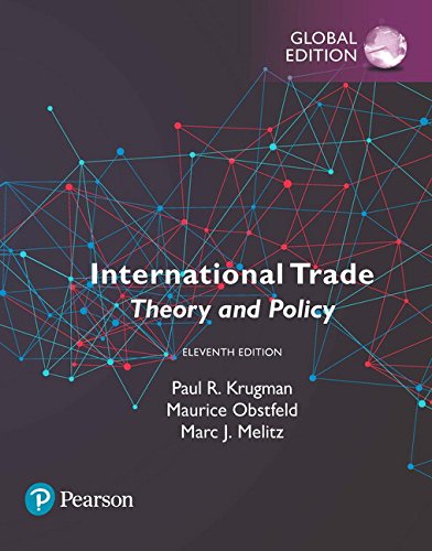 International Trade: Theory and Policy 11th edition (Global)