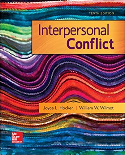 Interpersonal Conflict 10th Edition by William Wilmot