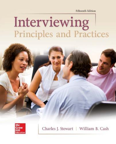 Interviewing Principles And Practices 15Th Edition