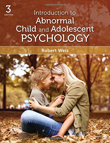 Intro To Abnormal Child & Adolescent Psychology
