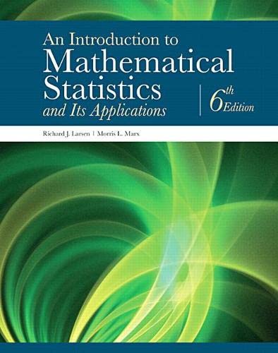 Intro To Mathematical Stats &amp; Its Appl