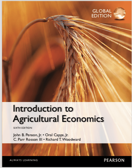Introduction To Agricultural Economics 6Th Edition