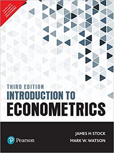 Introduction To Econometrics 3Rd Edition 3Rd Edition