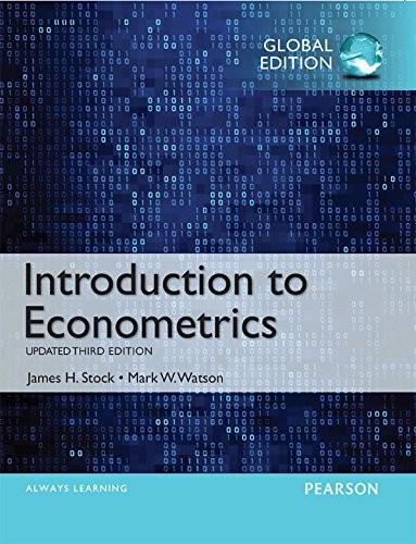 Introduction to Econometrics Update 3rd Global Edition