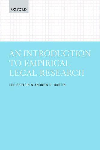 Introduction To Empirical Legal Research