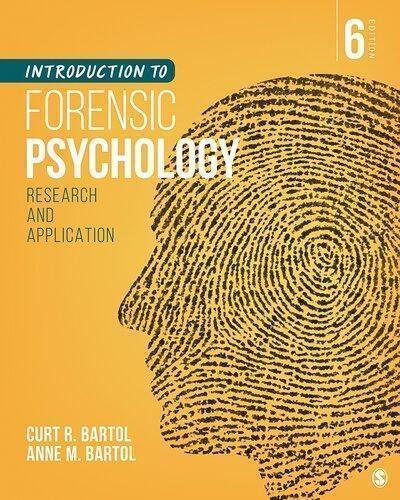 Introduction To Forensic Psychology 6Th Edition