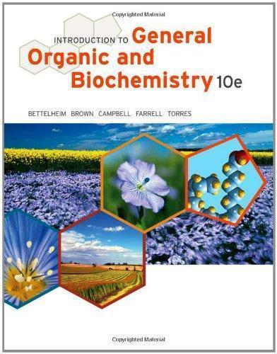 Introduction To General Organic And Biochemistry 10Th Edition