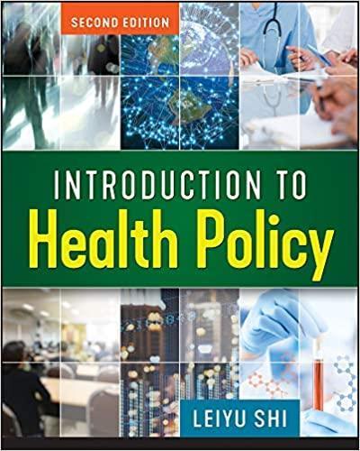 Introduction To Health Policy 2Nd Edition