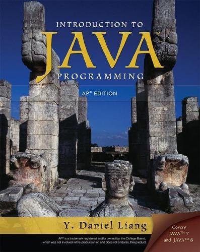 Introduction To Java Programming Ap Version